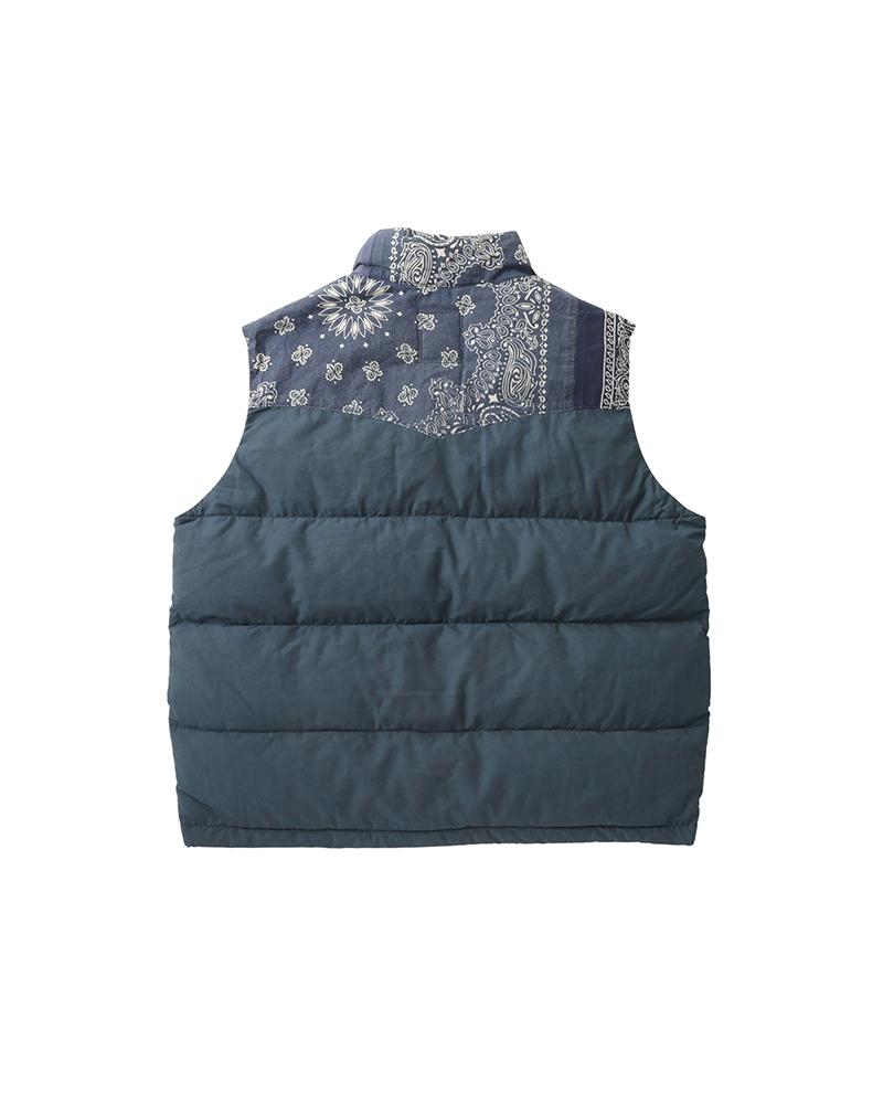 KERCHIEF DOWN VEST | Visvim Official North American Web Store